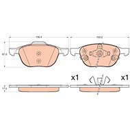TRW Brake Pads GDB2059 - Brake Pads