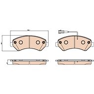 TRW Brake Pads GDB2069 - Brake Pads