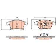 TRW Brake Pads GDB2075 - Brake Pads
