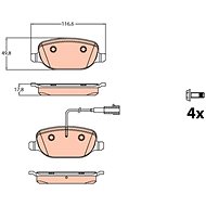 TRW Brake Pads GDB2077 - Brake Pads