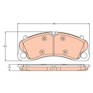 TRW Brake Pads GDB2089 - Brake Pads