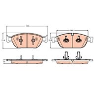 TRW Brake Pads GDB2113 - Brake Pads