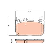 TRW Brake Pads GDB2118 - Brake Pads