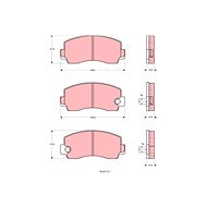 TRW Brake Pads GDB212 - Brake Pads