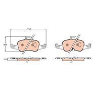 TRW Brake Pads GDB2120 - Brake Pads