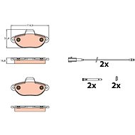 TRW Brake Pads GDB2141 - Brake Pads