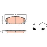 TRW Brake Pads GDB2142 - Brake Pads