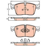 TRW Brake Pads GDB2145 - Brake Pads
