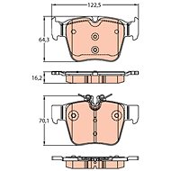 TRW Brake Pads GDB2154 - Brake Pads