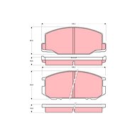 TRW Brake Pads GDB216 - Brake Pads