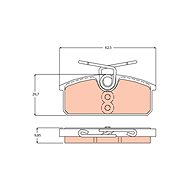TRW Brake Pads GDB2165 - Brake Pads