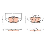 TRW Brake Pads GDB2178 - Brake Pads