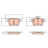 TRW Brzdové destičky GDB2179 - Brake Pads