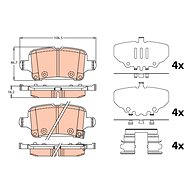 TRW Brake Pads GDB2184 - Brake Pads
