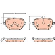 TRW Brake Pads GDB2191 - Brake Pads