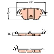 TRW Brake Pads GDB2199 - Brake Pads