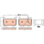 TRW Brake Pads GDB2205 - Brake Pads