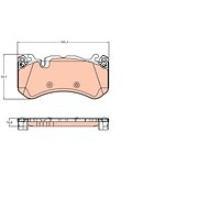 TRW Brake Pads GDB2220 - Brake Pads