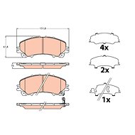 TRW Brake Pads GDB2222 - Brake Pads