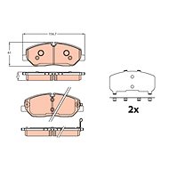 TRW Brake Pads GDB2227 - Brake Pads