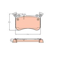 TRW Brake Pads GDB2229 - Brake Pads