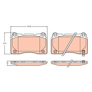 TRW Brake Pads GDB2237 - Brake Pads