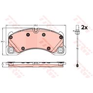 TRW Brake Pads GDB2243 - Brake Pads