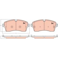 TRW Brake Pads GDB2255 - Brake Pads