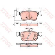 TRW Brake Pads GDB2256 - Brake Pads