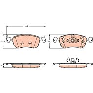 TRW Brake Pads GDB2261 - Brake Pads