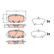 TRW Brake Pads GDB2321 - Brake Pads