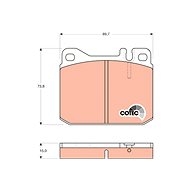 TRW Brake Pads GDB242 - Brake Pads