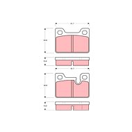 TRW Brake Pads GDB247 - Brake Pads
