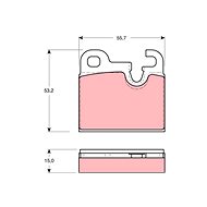 TRW Brake Pads GDB259 - Brake Pads