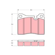 TRW Brake Pads GDB261 - Brake Pads