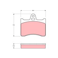 TRW Brake Pads GDB262 - Brake Pads