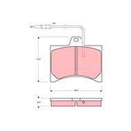 TRW Brake Pads GDB276 - Brake Pads