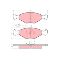 TRW Brake Pads GDB281 - Brake Pads