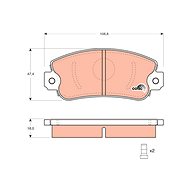TRW Brzdové destičky GDB297 - Brake Pads