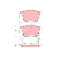 TRW Brake Pads GDB3039 - Brake Pads