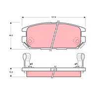 TRW Brake Pads GDB3044 - Brake Pads