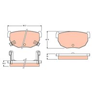 TRW Brake Pads GDB3052 - Brake Pads
