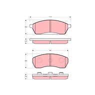 TRW Brake Pads GDB3068 - Brake Pads