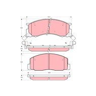 TRW Brake Pads GDB3086 - Brake Pads