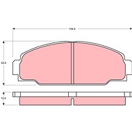 TRW Brake Pads GDB3090 - Brake Pads