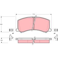 TRW Brake Pads GDB3091 - Brake Pads