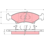 TRW Brake Pads GDB3096 - Brake Pads