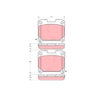TRW Brake Pads GDB3105 - Brake Pads