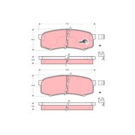 TRW Brake Pads GDB3110 - Brake Pads