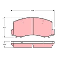 TRW Brake Pads GDB312 - Brake Pads